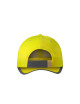 Czapka unisex Hv reflex 3V5 fluorescencyjny żółty Malfini Rimeck