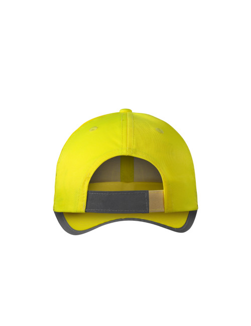 Czapka unisex Hv reflex 3V5 fluorescencyjny żółty Malfini Rimeck