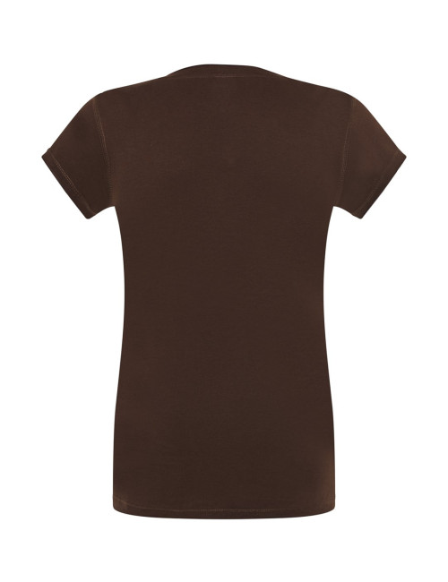 JHK Damen T-Shirt TSUL SCL SICILIA CH - Schokolade