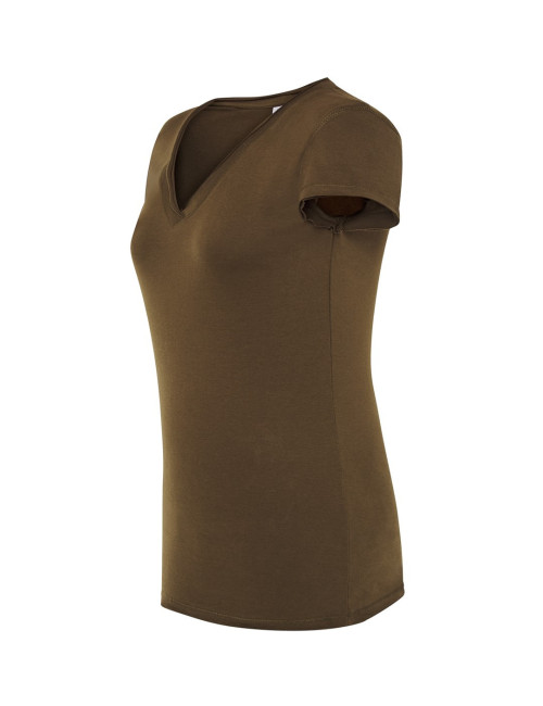 JHK Women`s T-shirt TSUL SCL SICILIA KH - Khaki