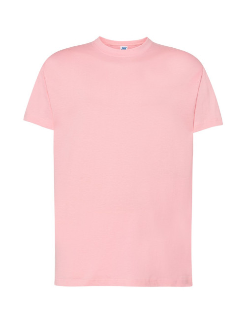 JHK Men`s T-shirt TSRA 150 REGULAR T-SHIRT PKN - Pink Neon