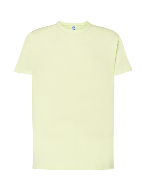JHK Koszulka męska TSRA 150 REGULAR T-SHIRT LYN - Light Yellow Neon