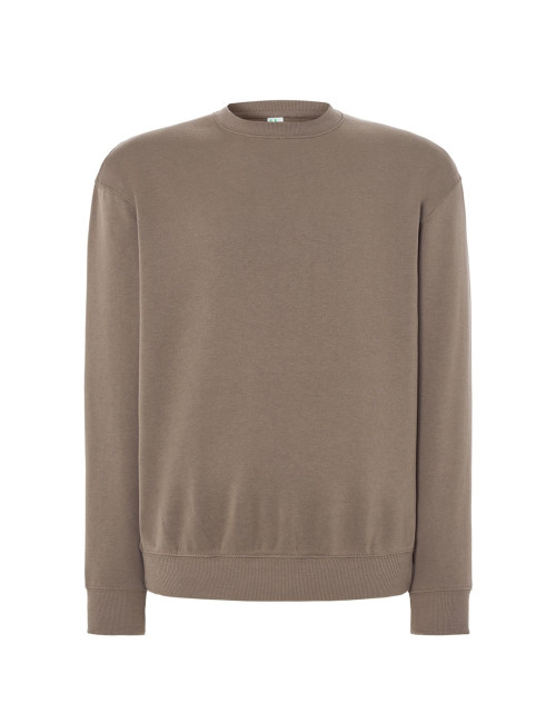 JHK Men`s Sweatshirt SWRA 290 SWEATSHIRT BR - Brown