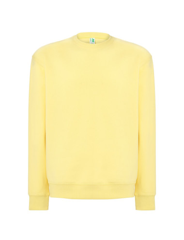 JHK Herren SWRA 290 SWEATSHIRT LY – Hellgelb