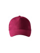 Unisex cap 5p 307 garnet Malfini