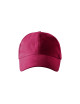 Unisex cap 6p 305 garnet Malfini