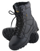 Safety shoes with a toe cap