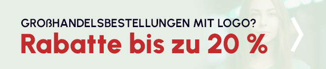 Großhandelsbestellungen mit Logo